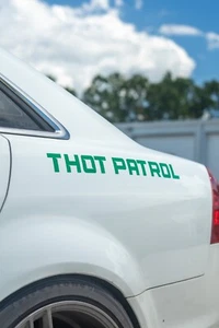 Thot Patrol Car/Truck Decals (Pair) - Picture 1 of 3
