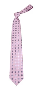 Corbata para niño - joven - joven - patrón rosa para boda escolar formal - Imagen 1 de 1