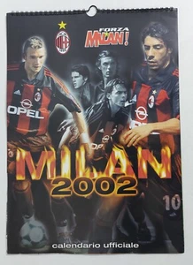 79513 CALENDARIO 2002 - Milan - Official Product - Imagen 1 de 2