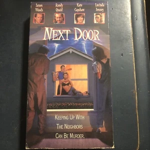 Next Door Randy Quaid VHS Movie Columbia Tristar - Imagen 1 de 3