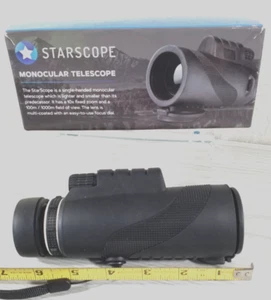 Starscope Monocular Telescope 10x fixed zoom, 100m / 1000m Field of View - Picture 1 of 7