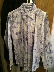 RARELY WORN - Blue inc. L/S Shirt (Blue) - SIZE L Slim Fit - Picture 1 of 6