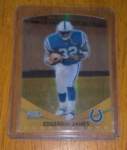 1999 Edgerrin James 'Clear Shots' Diecut Rookie Refractor #HOF - Picture 1 of 2