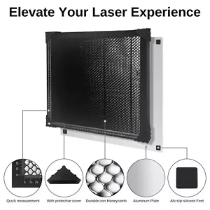 LASER TREE Honeycomb Panel (Size 400*400mm) for Laser Engraving Cutting Machine - Picture 1 of 8