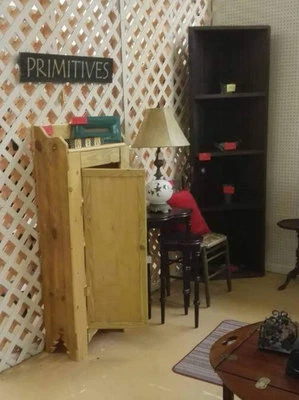 Handmade Jelly Cabinet Cupboard, 3 shelves, 53x17x21, custom order - Image 1 of 4