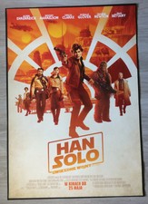 Solo: A Star Wars Story ORIGINAL 2018 Polish Movie Poster Double Sided Style A