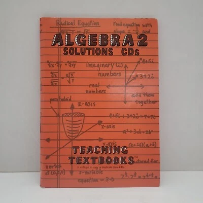 Teaching Textbooks Algebra 2 Solutions CDs Complete 6 Disc Set Homeschool - Image 1 of 4