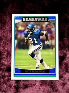 Nate Burleson 2006 Topps #235 MINT Seattle Seahawks Legends Jersey TV Show Star - Picture 1 of 2