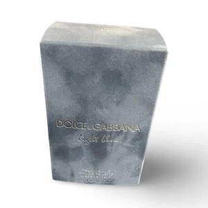 Dolce & Gabbana Light Blue EMPTY BOX ONLY Pour Homme Fits 4.2 oz Perfume - Picture 1 of 2