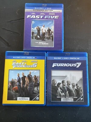 Fast & Furious 5, 6, 7 BLU-RAY’s Foto 1 de 2