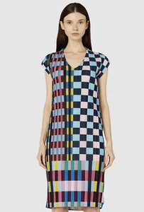 Gorman $199 Deja Vu Spliced Dress S - Picture 1 of 8