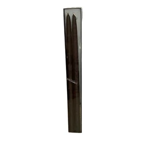 Creative Candles Elegant Tapers 18" Black 1 Pair Handmade Long Burn Time Macy’s - Picture 1 of 5