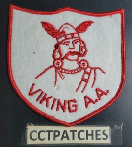 VINTAGE YORK, PENNSYLVANIA VIKING ATHLETIC ASSOCIATION FELT PATCH - Picture 1 of 2