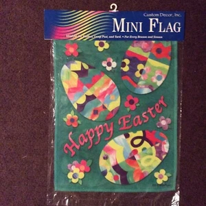 Mini Happy Easter Flag - Picture 1 of 1