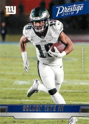 2019 Prestige #198 Golden Tate III GIANTS - Image 1 of 2