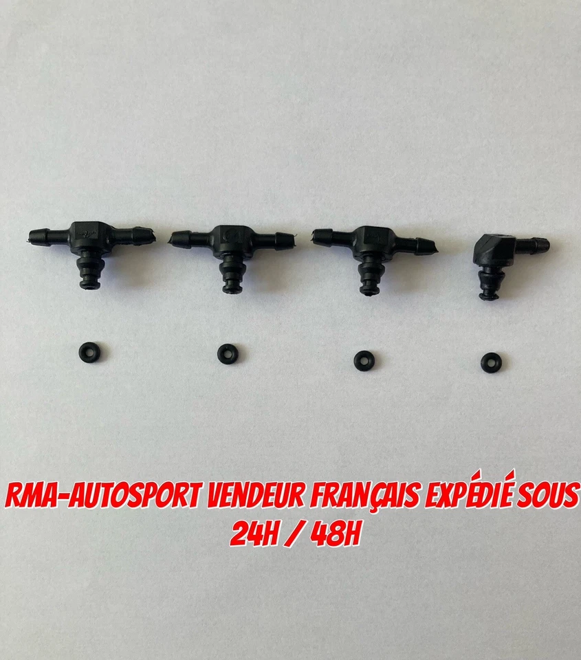 4 X Connecteur retour gasoil injecteur Common Rail Bosch Série 110 Hdi Dci ect.