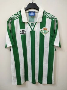 REAL BETIS 1994-1995 camiseta shirt trikot maillot maglia M - Picture 1 of 5