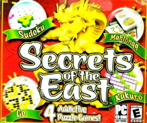SECRETS OF THE EAST PC CD-ROM 2006 4 Addictive Game Sudoku, Mahjongg, Kakuro, Go - Picture 1 of 3