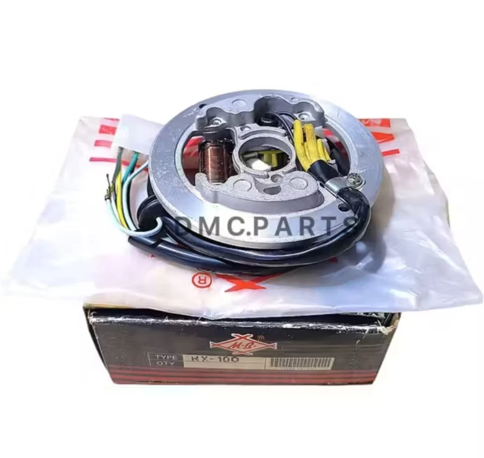 Alternador gerador estator Yamaha DT100 1974-78 DT125 RX100 COMPLETO - Imagem 1 de 3