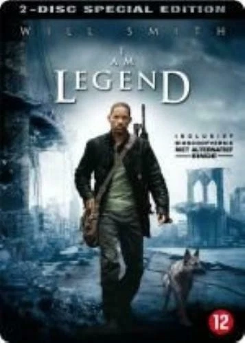 I Am Legend 2007 Steelbook 2Disc DVD Region 2 New & Sealed - Image 1 of 1