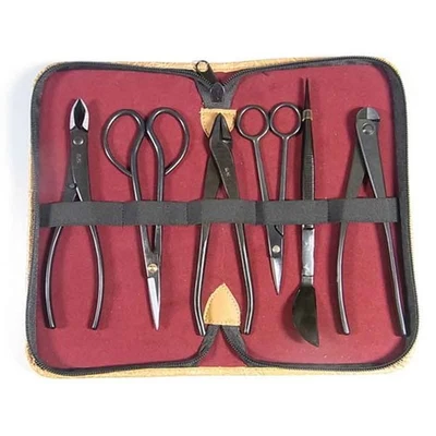 KANESHIN Bonsai Tools #175A Juego de herramientas de 6 piezas Tijeras de podar Foto 1 de 4