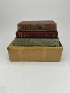 Vintage Book Lot of 4 Decoration Hardcover Books A - Picture 1 of 9