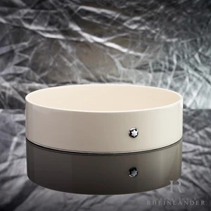 Montblanc Desk Accessories Tray Large Round Ivory Lacquer Ablage 133168 - Picture 1 of 3