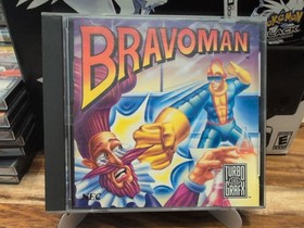 Bravoman (TurboGrafx-16, 1990) CIB Complete Hu-Card Manual Case Tested VGC