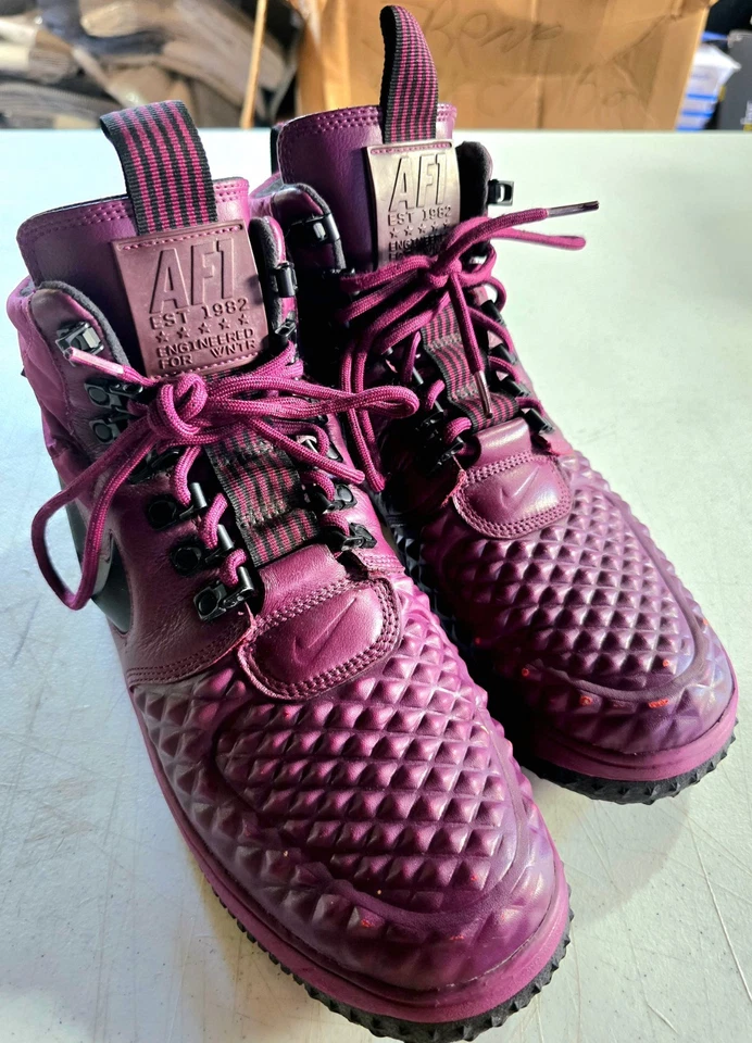 Nike Lunar Force 1 Duckboot Burdeos/NegroTALLA 8 Foto 1 de 4