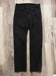 Uniqlo Cords Corduroy Pants Dark Gray Mens 33 - Picture 1 of 6