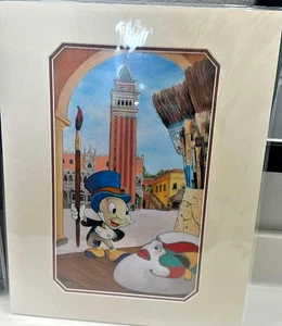 Disney Jiminy Cricket Lithograph Doug Bolly "Under Review" - Picture 1 of 2
