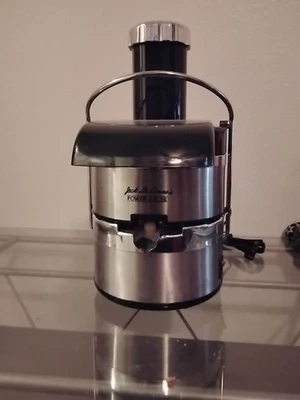 Jack La Lanne's Power Juicer Model MT 1000 Stainless TESTED WORKS - Image 1 of 4