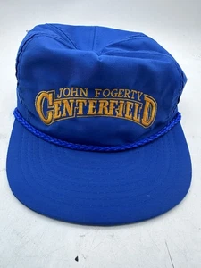 Vintage John Fogerty Centerfield Mütze Kappe Snapback Seil Konzert Promo 1980er - Bild 1 von 9