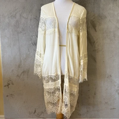 Женский кардиган Rue21 Boho Bohemian Lace размер S/M - Изображение 1 из 4