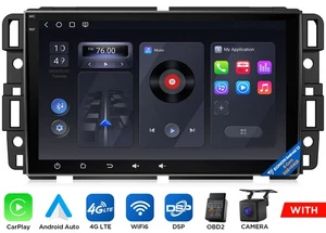 Eonon 8" Android 13 8Core 6+64 Car Radio GPS CarPlay for GMC Yukon Sierra Acadia - Picture 1 of 24