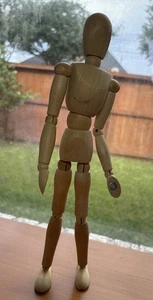 Holzpuppe voll verbunden 12 Zoll - Gelenk Künstler Modellpuppe - SM Hüfthaarriss - Bild 1 von 11