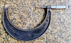 🗽 VINTAGE STARRETT 5-6" OD MICROMETER MACHINIST/TOOLMAKER - Picture 1 of 9