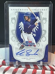 2024 Panini Crusade - Apprentice Signatures Aaron Zavala #AS-AZL (AU, RC) - Picture 1 of 2