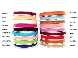 1/4 x 25 Yards 75ft Sheer Organza Ribbon Spool Bow Gift Wedding Favor Tutu Craft - Picture 1 of 1