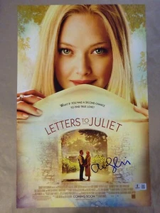 Signed Amanda Seyfried Autographed Letters to Juliet Photo 11"x17" Beckett COA - Picture 1 of 6