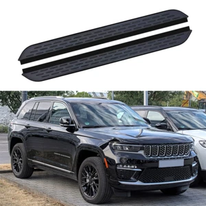 2PCS Running Boards Side Step Fit Jeep Grand Cherokee 2022-2025 WL74 Fixed Pedal - Picture 1 of 16