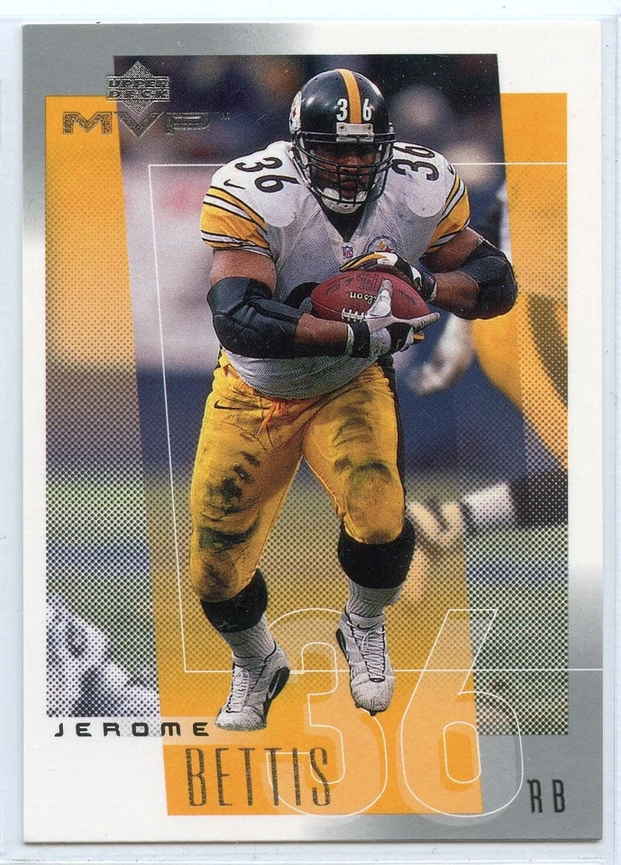 2001 Upper Deck MVP Football - #209 - Jerome Bettis - Pittsburgh Steelers - Image 1 of 1