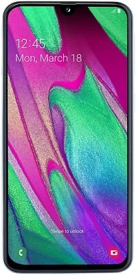 New SEALED Samsung Galaxy A40 64 GB Android Dual-SIM 5.9 Inch Smartphone - White - Image 1 of 2