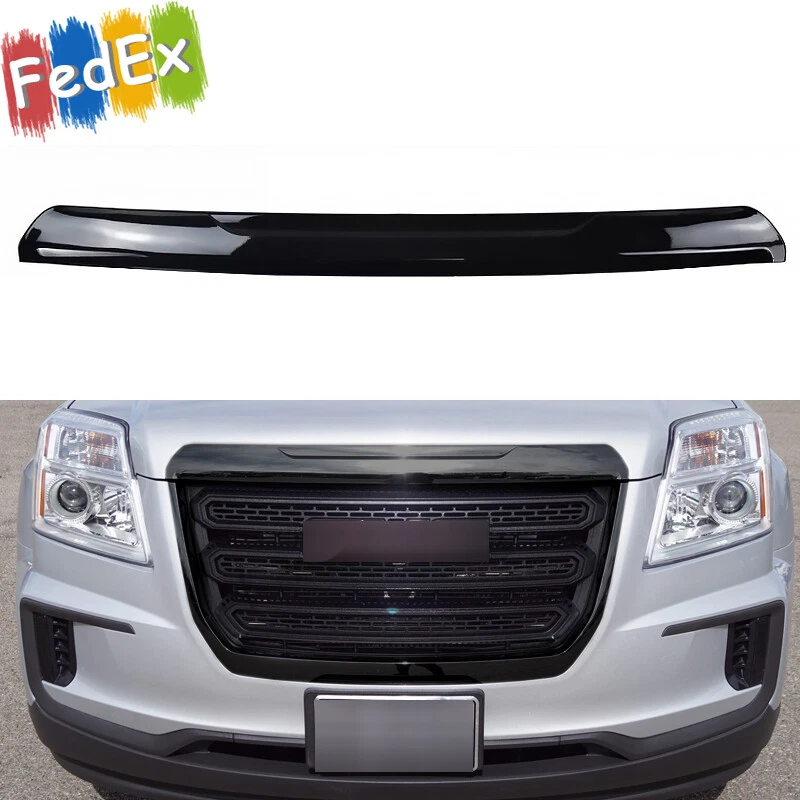 Fit For GMC Terrain SLE SLT Denali 2016-2017 Front Hood Molding Trim Gloss Black Foto 1 de 4