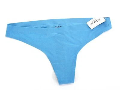 Soma Intimates Enbliss Soft Stretch Thong ~Aqua Stone~ Size: M [New With Tags] - Image 1 of 3