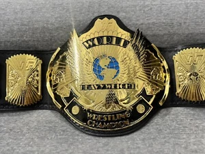 Winged Eagle Championship Wrestling Replica Title Belt 4mm Zinc - Picture 1 of 14