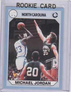 MICHAEL JORDAN ROOKIE CARD North Carolina UNC College Basketball RC CHICAGO BULL - Picture 1 of 2