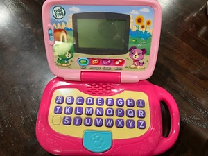 LeapFrog My Own Leaptop bambino laptop apprendimento alfabeto rosa FUNZIONA! #3054 - Foto 1 di 4