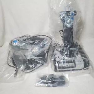 Saitek X52 PC Flight Simulator Joystick & Throttle Logitech Controller Free Game - Picture 1 of 22