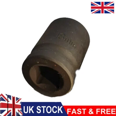 18mm Shallow Impact Socket 1/2" Drive 18mm 6 Point Single Hex Impact CR-V - Image 1 of 3